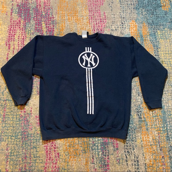 adidas Other - Vintage Adidas New York Yankees Baseball Crew Neck Sweatshirt Made USA Size 2XL